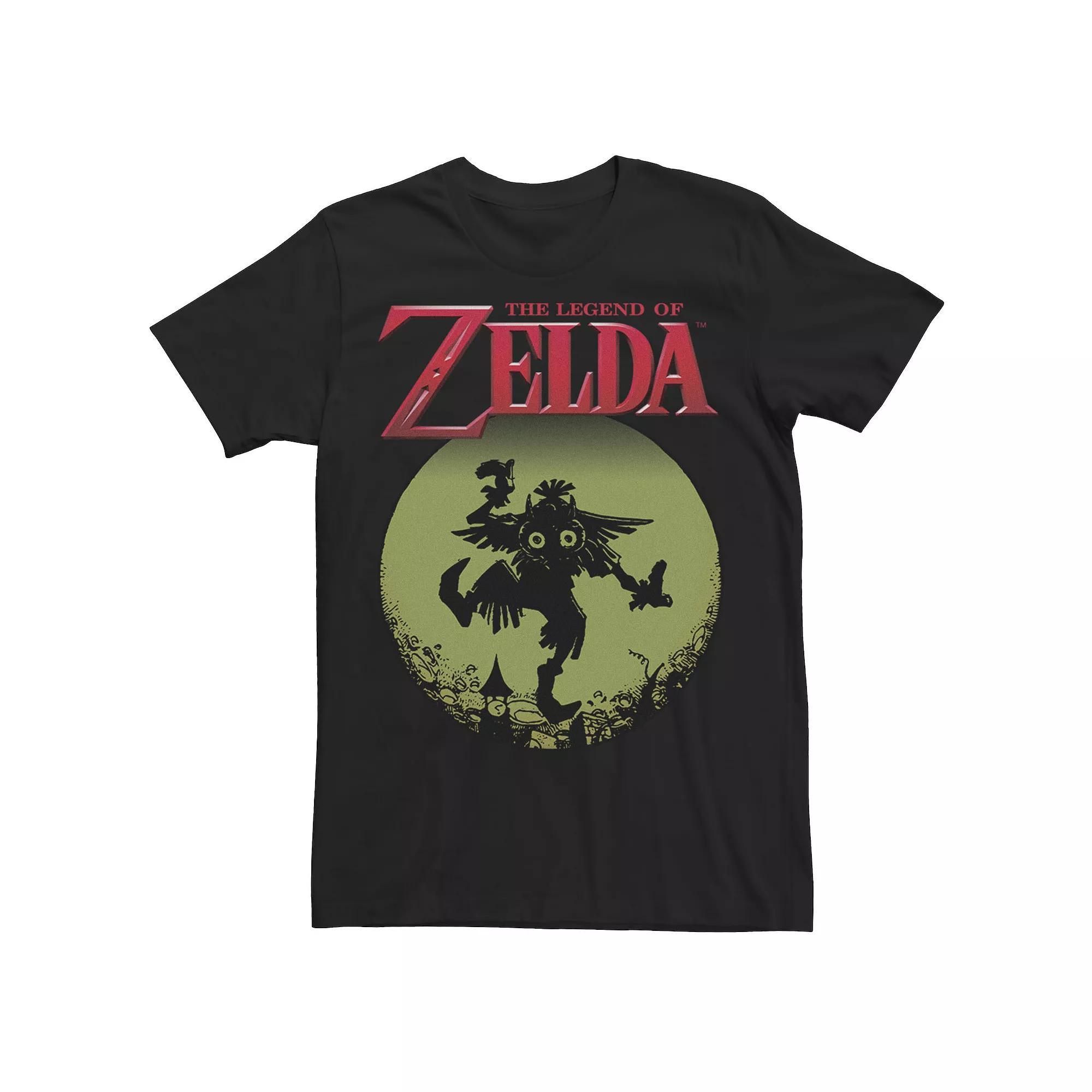 Men's Nintendo The Legend Of Zelda Skull Kid Tee, Size: XL, Black Product Image