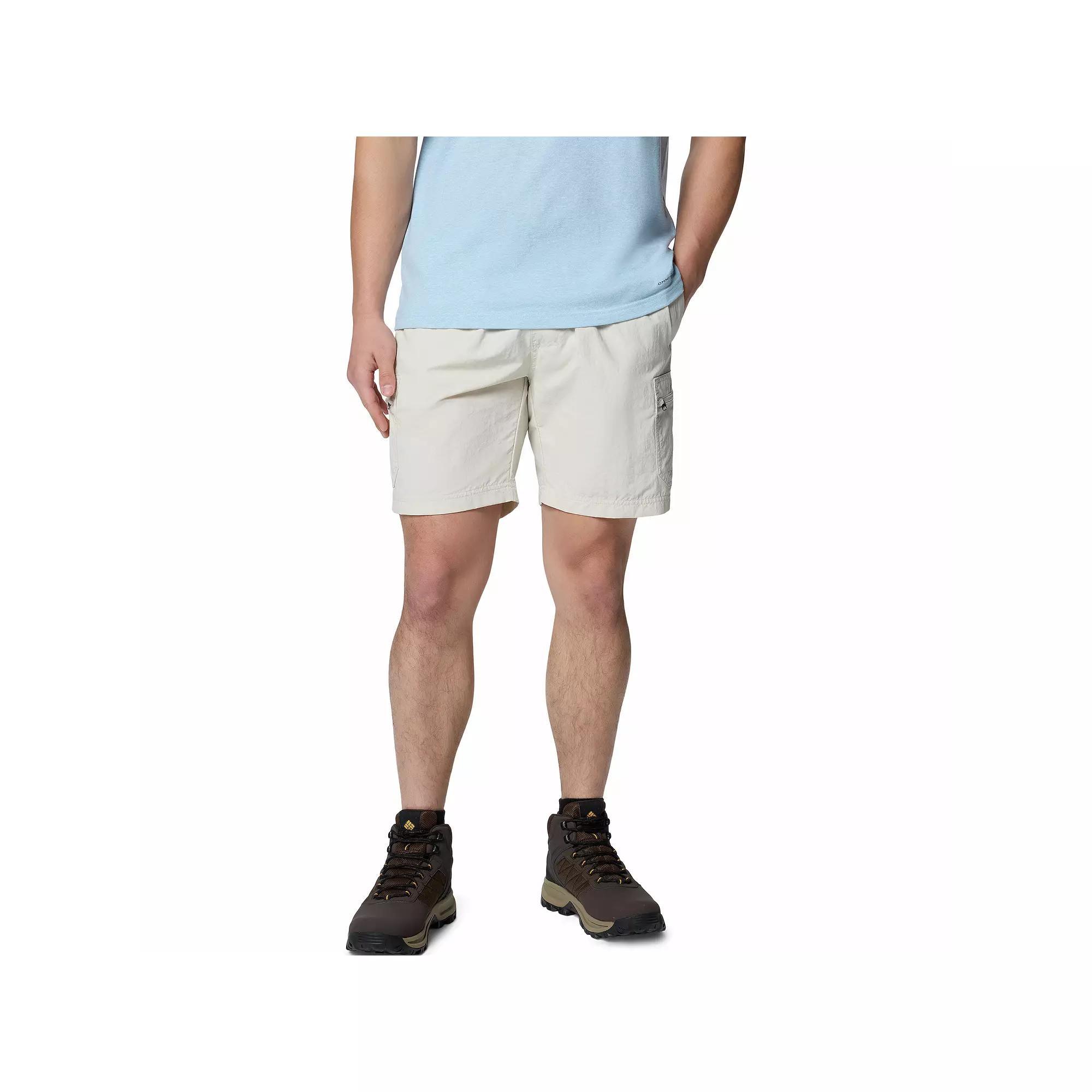 Men's Columbia Mountaindale Omni-SHIELD™ Cargo Shorts, Size: Large, Stone Green Product Image