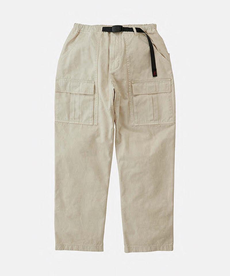 Treeca Virgin Wool Flannel Cropped Pull-On Pants Product Image