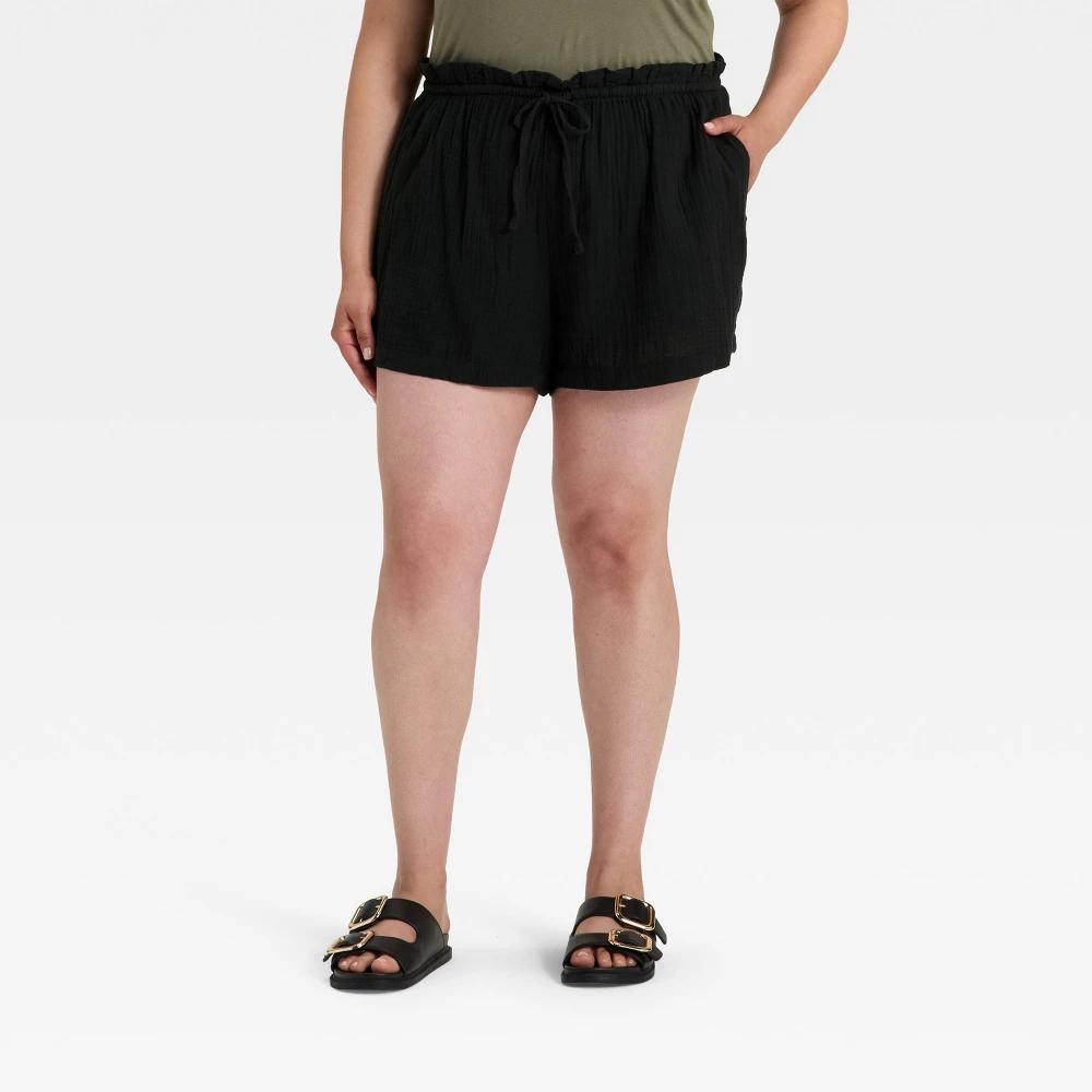 Women's High-Rise Pull-On Shorts - Universal Thread™ Product Image
