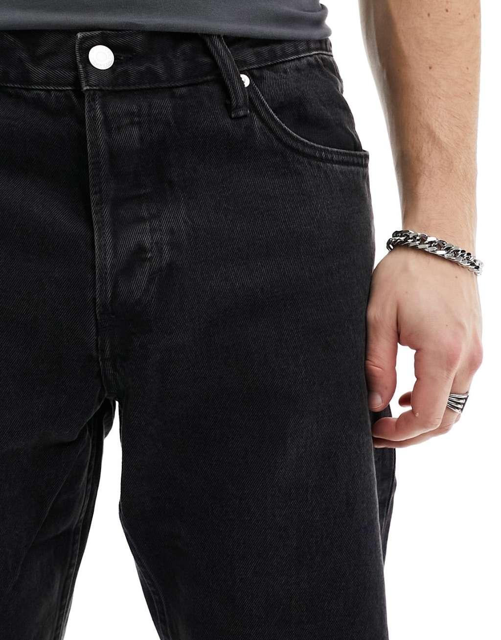 Weekday Barrel relaxed fit tapered jeans Product Image