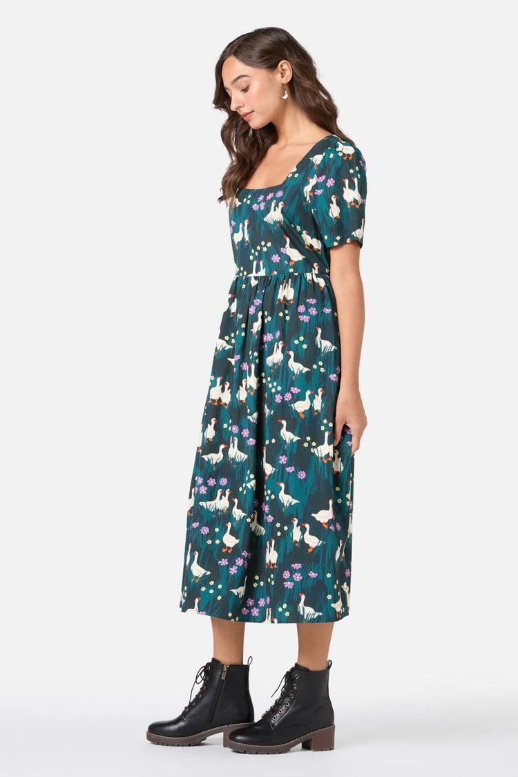 Lucy Goosey Midi Dress Product Image