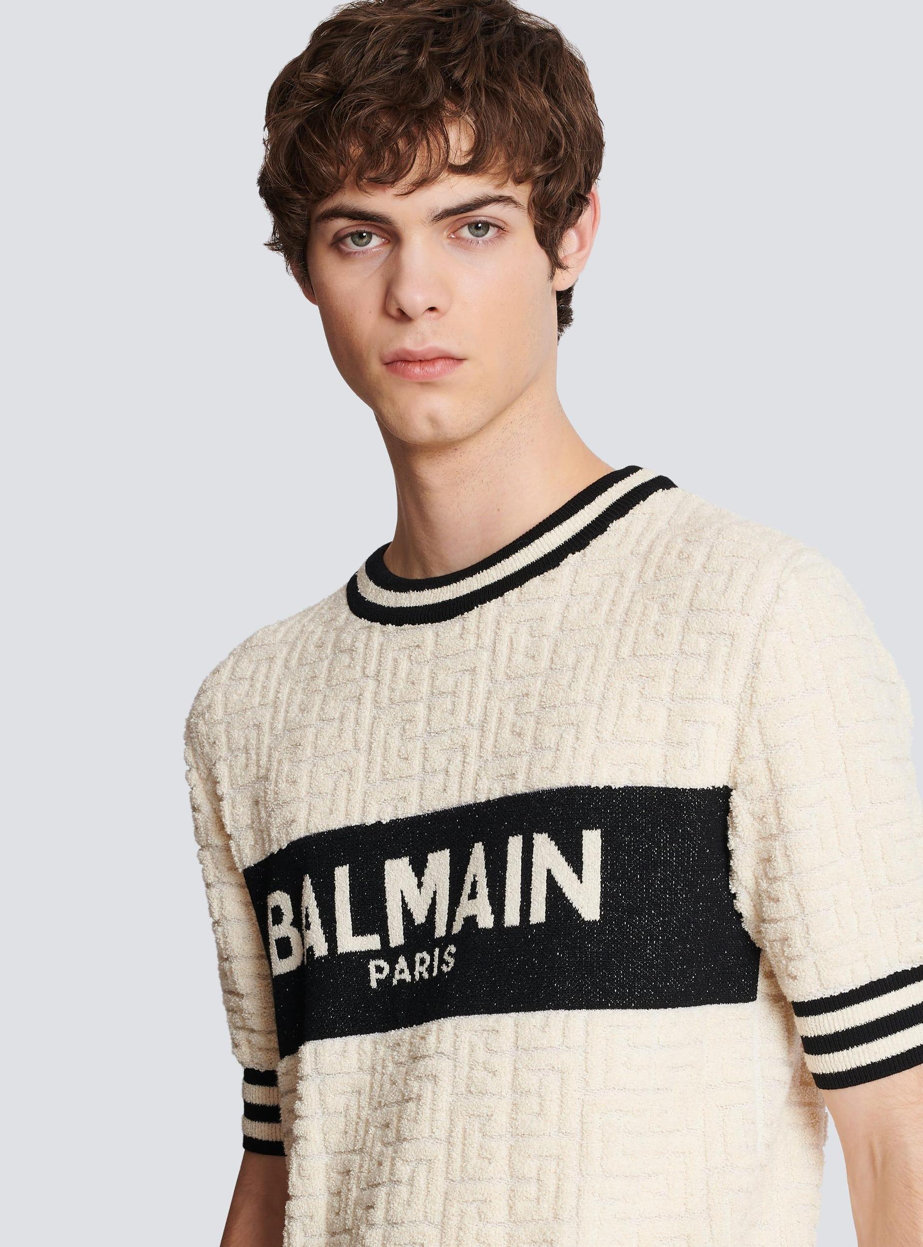 Balmain cotton terry T-shirt Product Image