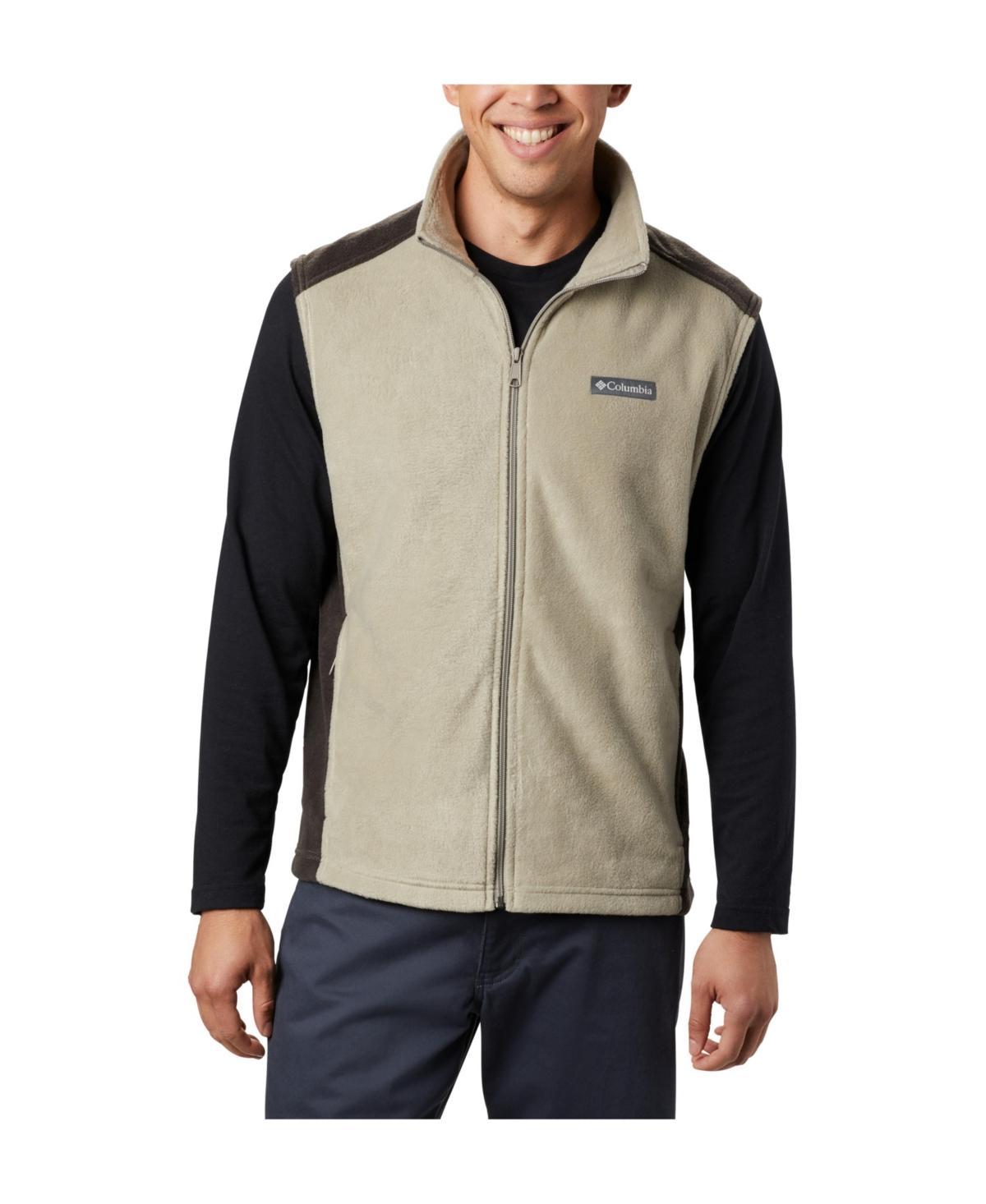 Men's Columbia Steens Mountain™ Fleece Vest, Size: Large, Black Product Image