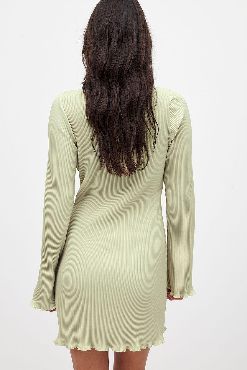 Pleated Mini Dress Product Image