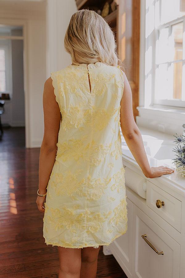 Plenty Of Sunshine Embroidered Mini Dress Product Image