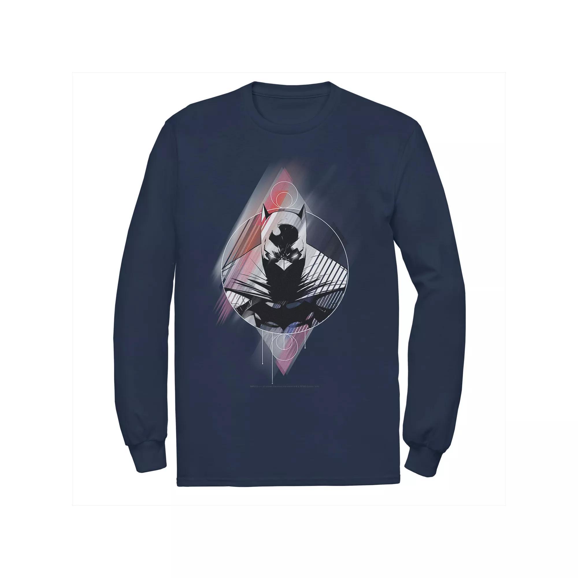 Men's DC Comics Batman Diamond Portrait Poster Tee, Size: XXL, Blue Product Image