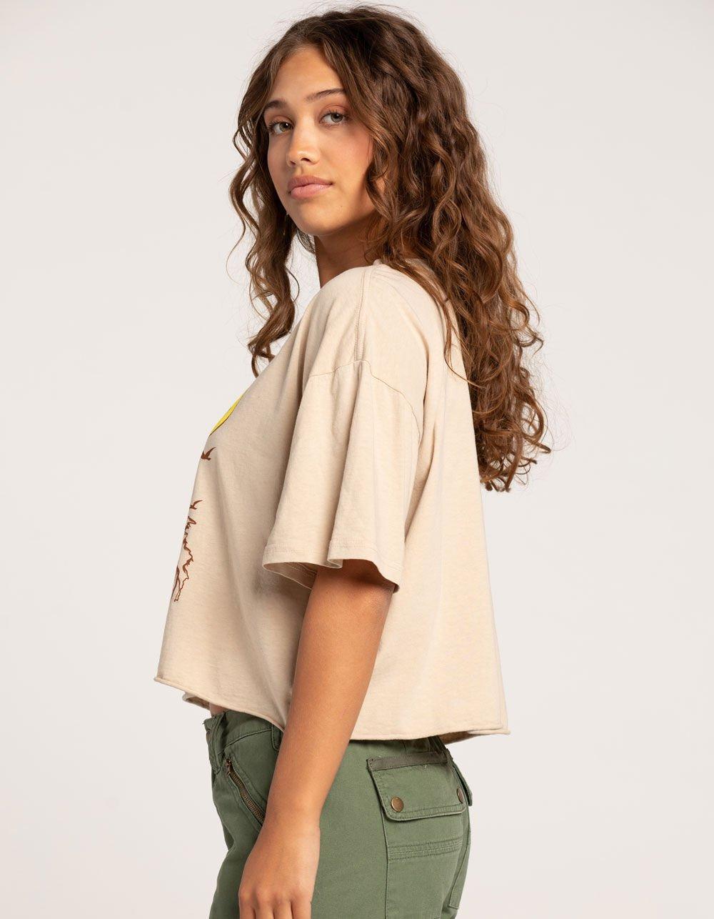 O'NEILL Stay Sunny Womens Oversized Crop Tee Product Image