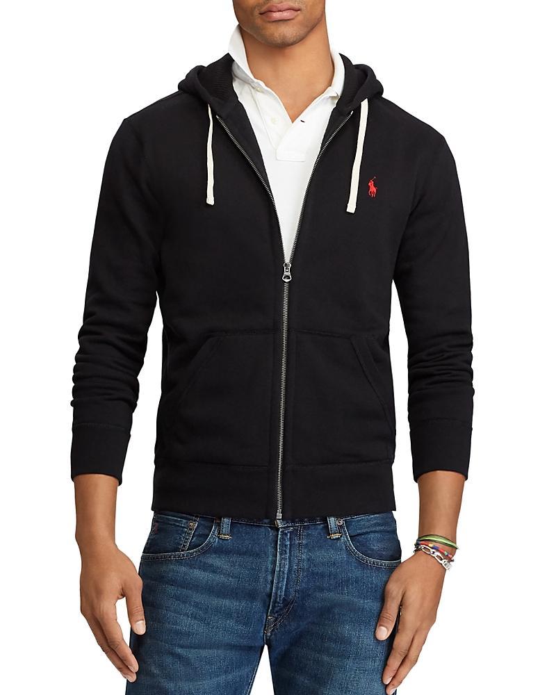 Polo Ralph Lauren Men's Zip Front Fleece Hoodie in Cruise Navy at Nordstrom, Size X-Large Product Image