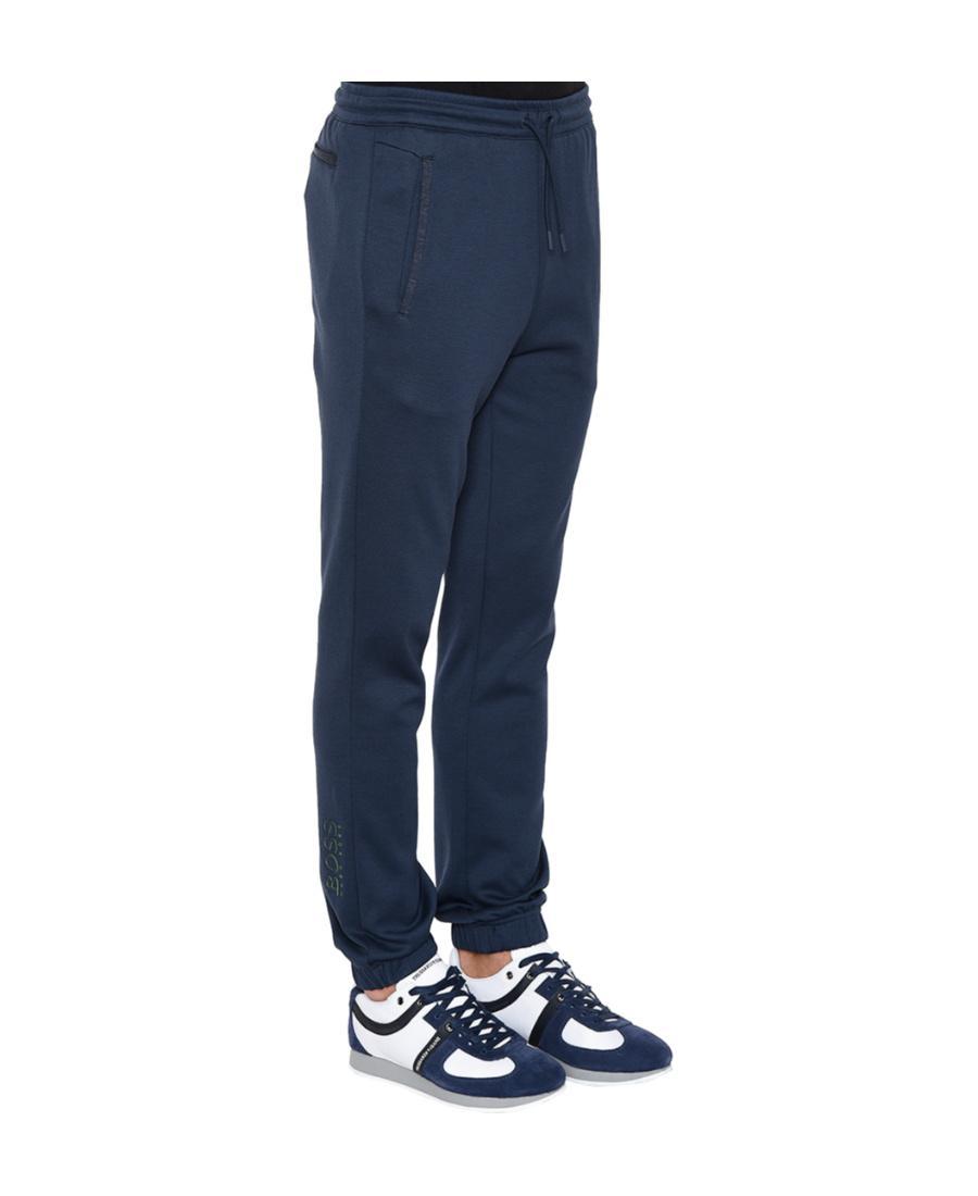HUGO BOSS Logo Sweatpants In Blue Product Image