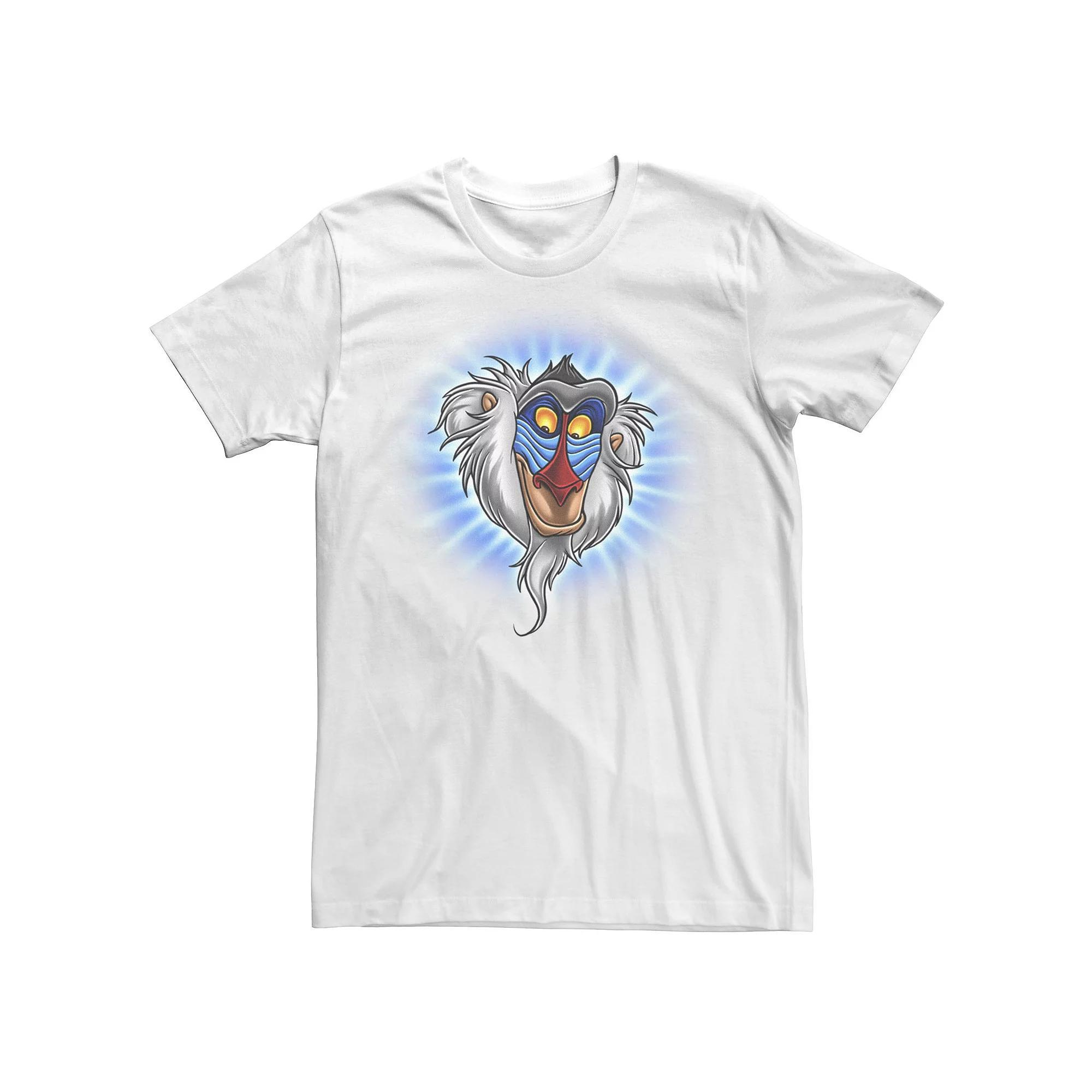 Men's Lion King Rafiki Tee, Size: 3XL, White Product Image