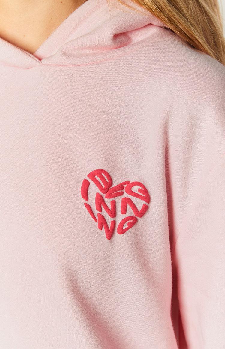 Beginning Pink Lovey Bubble Hoodie Product Image