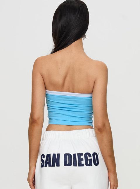 USD All Star Tube Top Blue Product Image