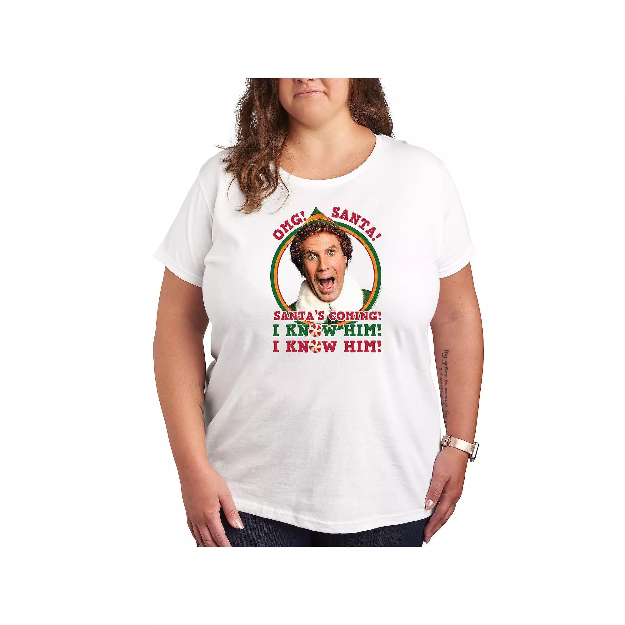 Plus Grinch I Love Being Grinchy Graphic Tee, Womens Product Image