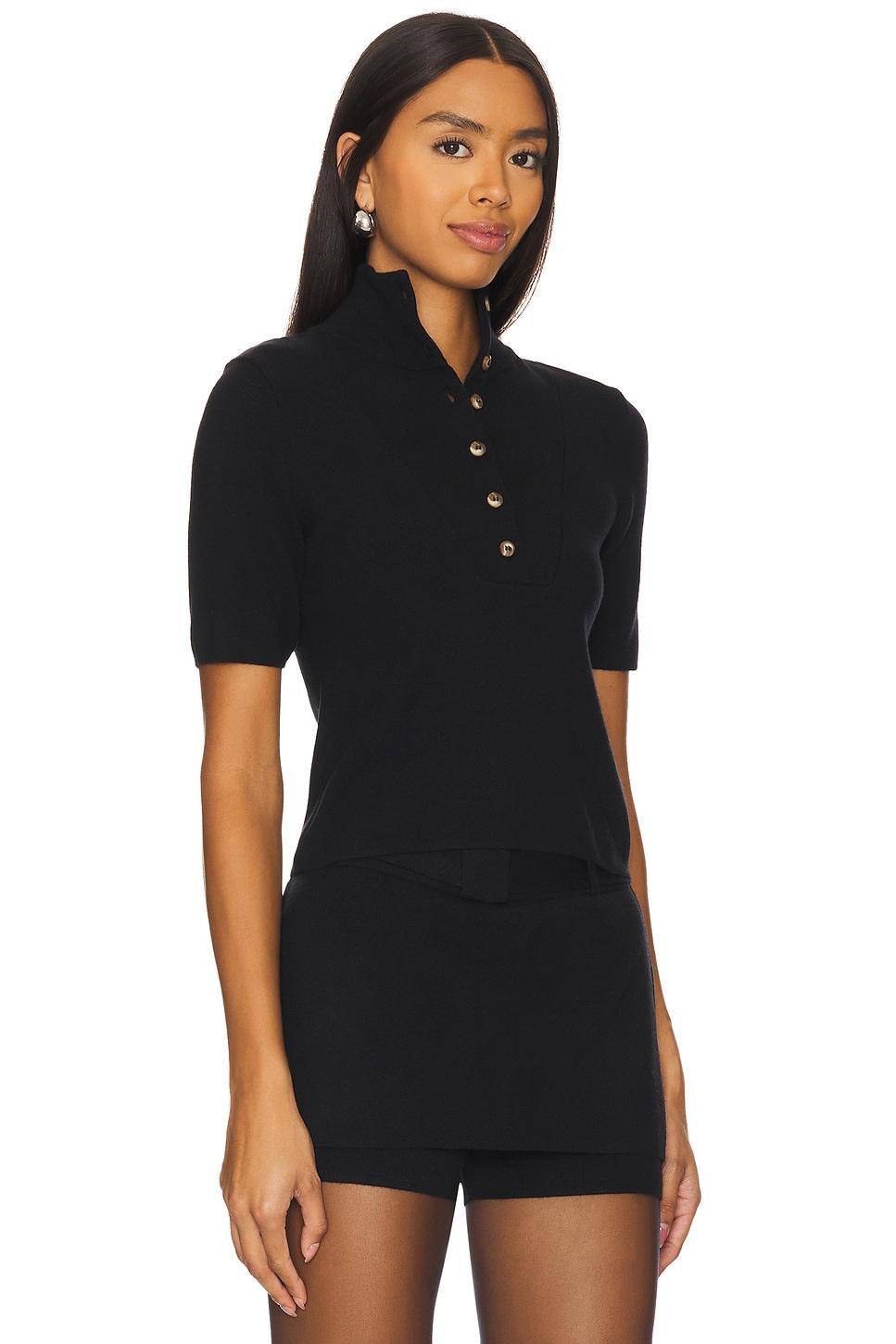 Nidas Short Sleeve Knit Top SIEDRES Product Image