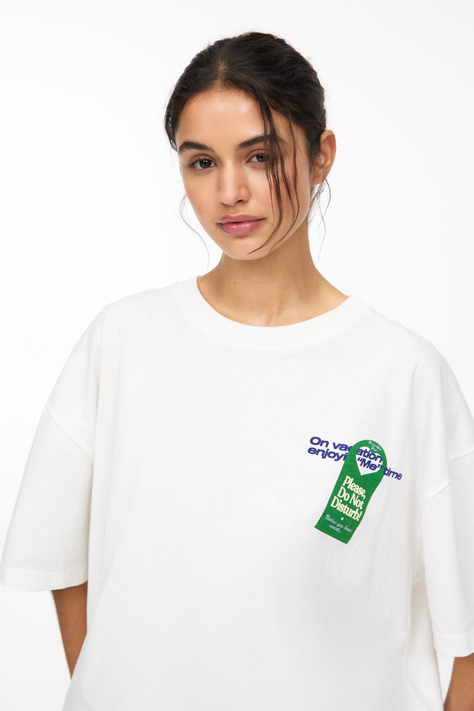 Room service graphic T-shirt Product Image