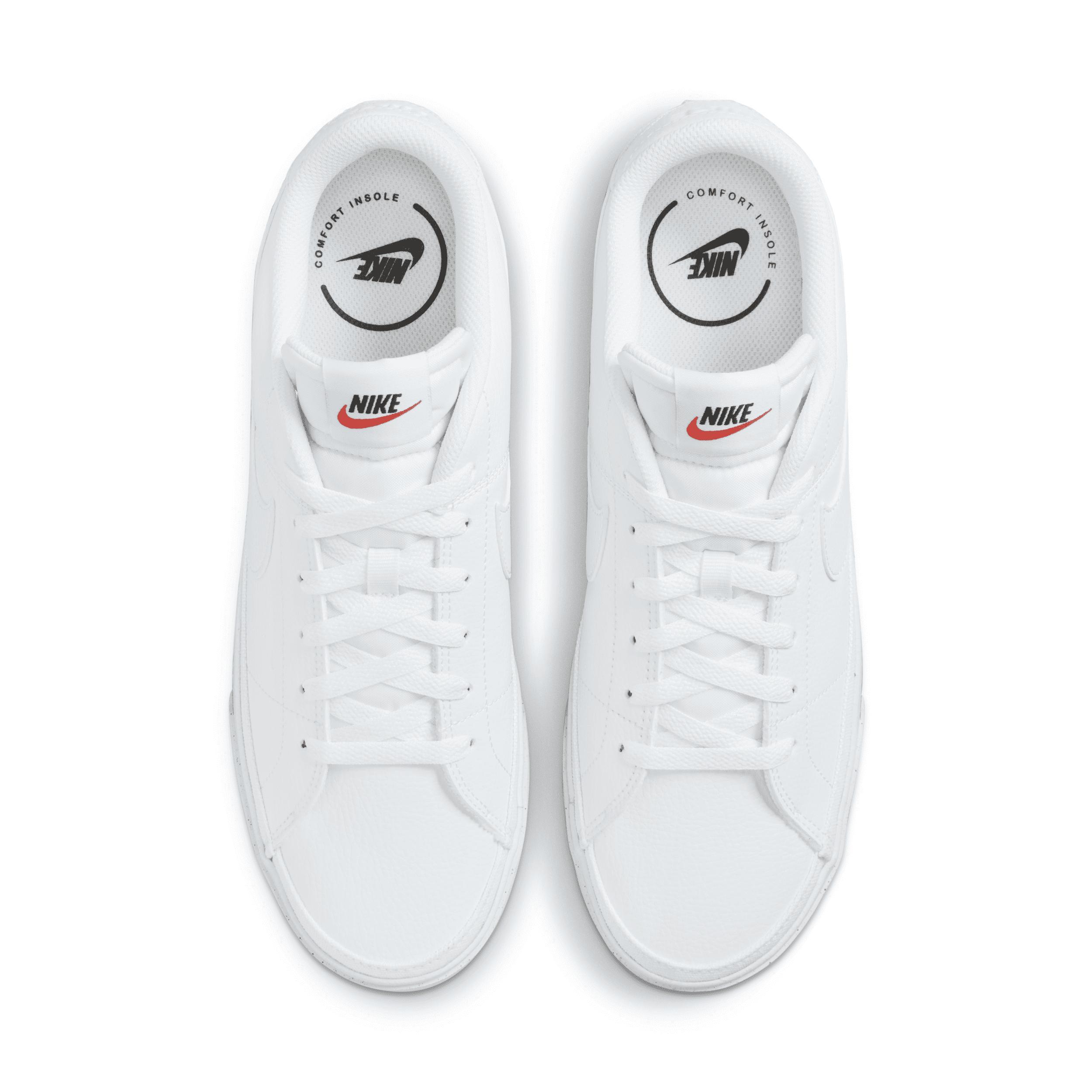 Nike Court Legacy Men's Shoes, Size: 14, White Black Ochre Product Image