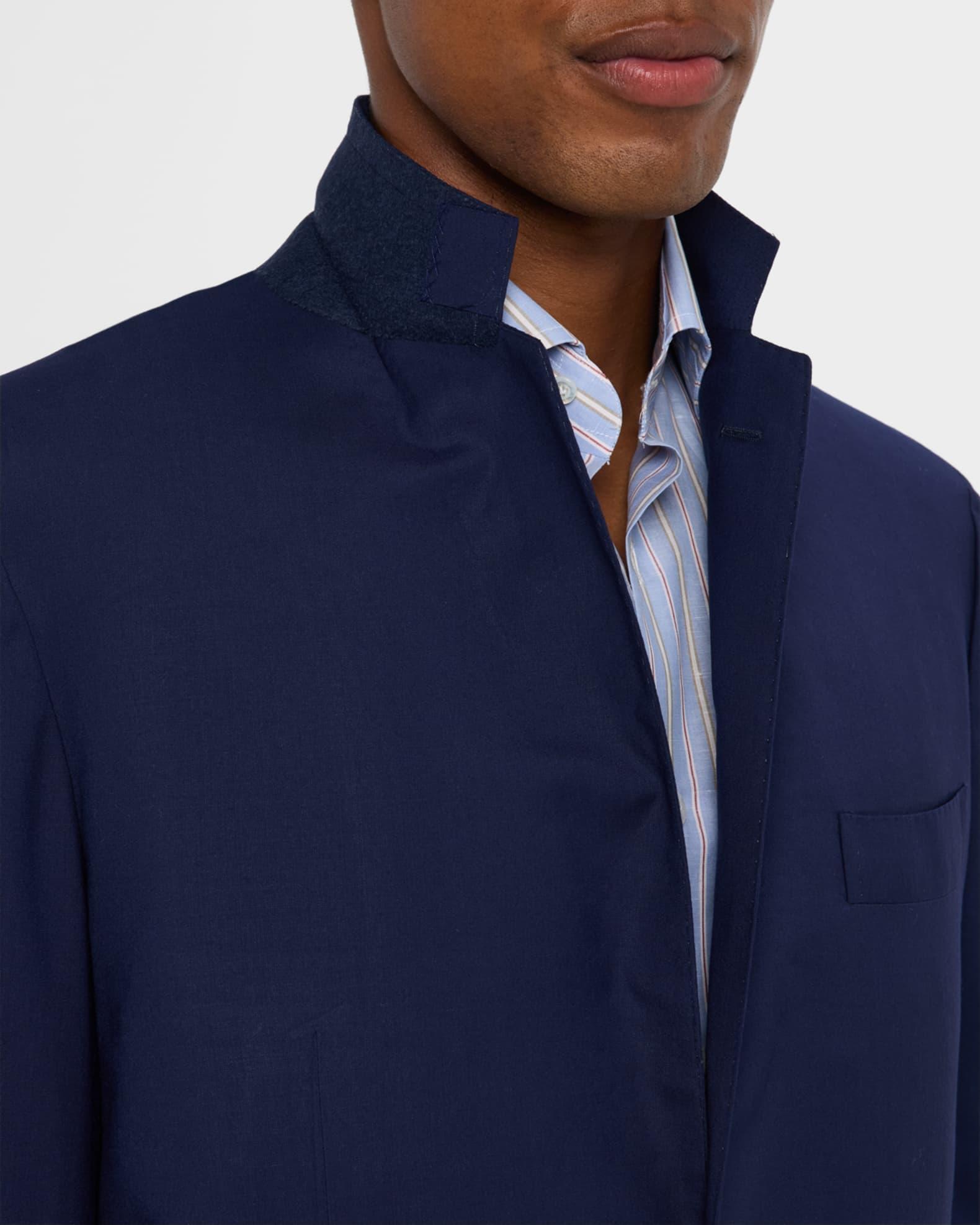 Men's Solid Wool-Blend Sport Coat Product Image
