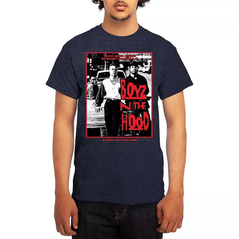 Men's Boyz N' The Hood No Fairytale Black & White Poster Tee, Size: Medium Product Image