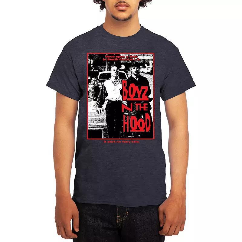 Men's Boyz N' The Hood No Fairytale Black & White Poster Tee, Size: Medium Product Image