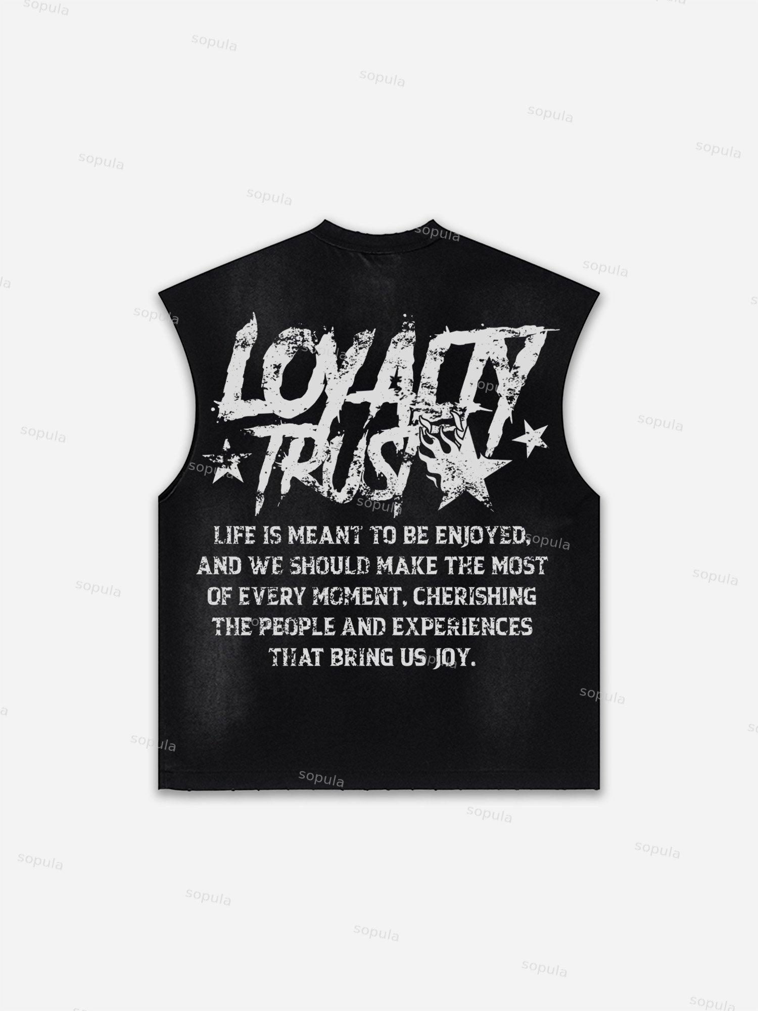 Mental Health Matters Fun Graphic Distressed Tank Top Product Image
