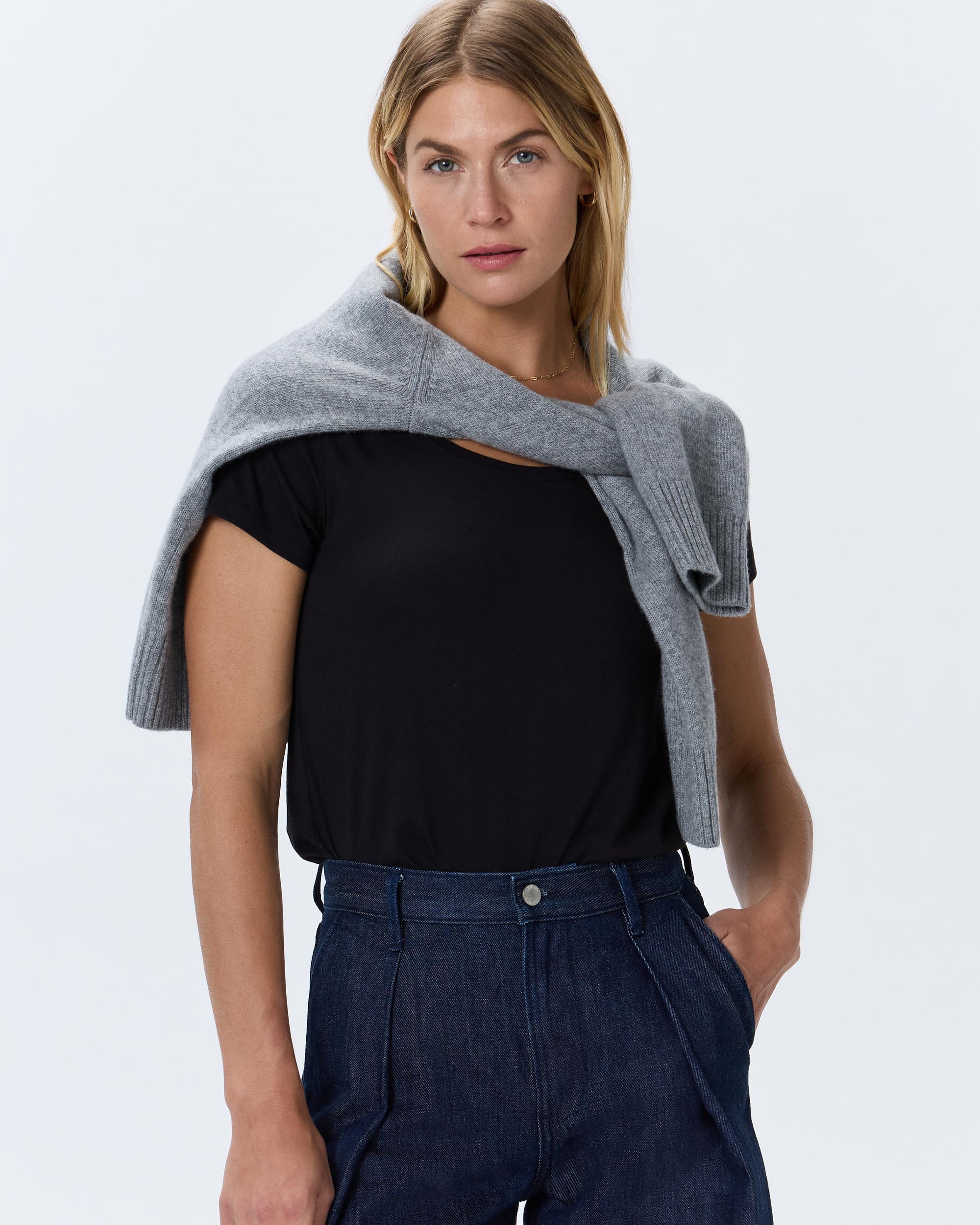Quince | Women's Cotton Modal Crew Neck T-Shirt Size XL, Cotton/Modal Product Image