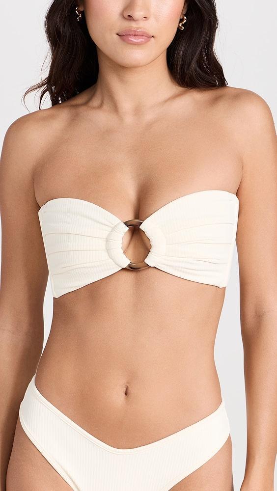 Montce Tori Bandeau Bikini Top | Shopbop Product Image