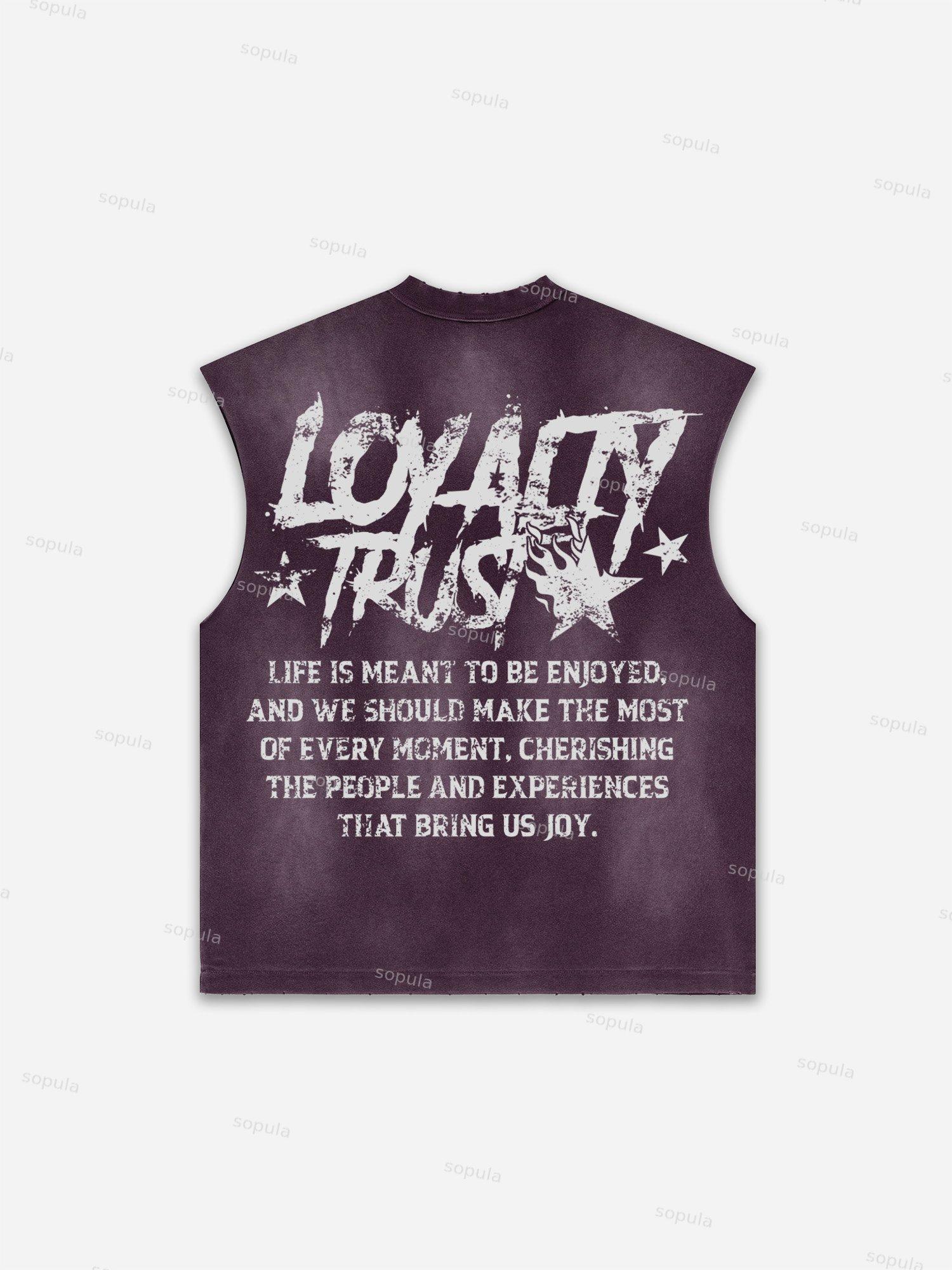Mental Health Matters Fun Graphic Distressed Tank Top Product Image