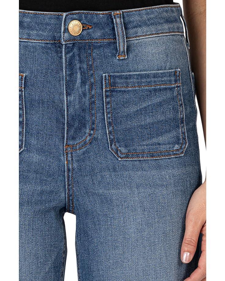 JODI HIGH RISE WIDE LEG -PORKCHOP FRONT POCKETS Product Image