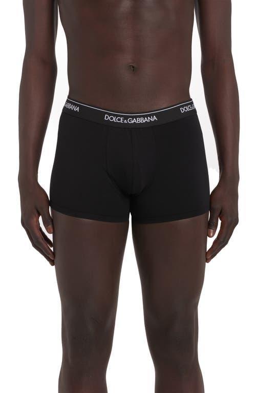 Mens Logo Waistband 2-Pack Stretch Cotton Boxers Product Image
