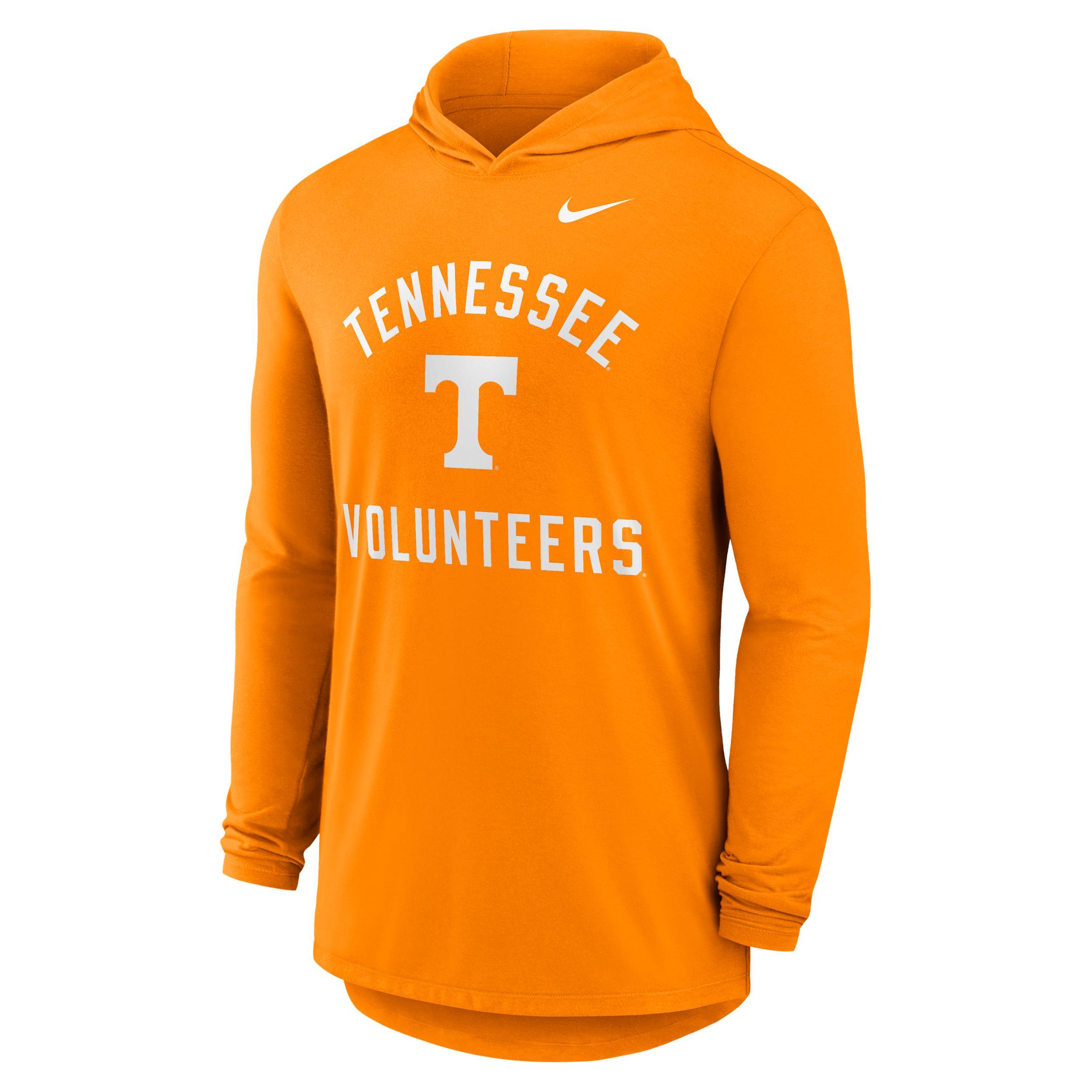 Tennessee Campus Arch Nike Men's Dri-FIT College Long-Sleeve Hooded T-Shirt Product Image