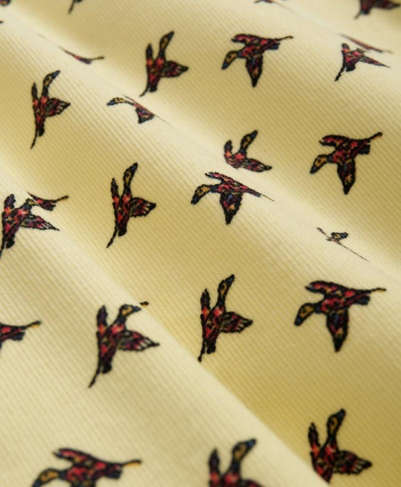 Cotton Pinwale Corduroy Mallard Sport Shirt, Button-Down Collar Product Image
