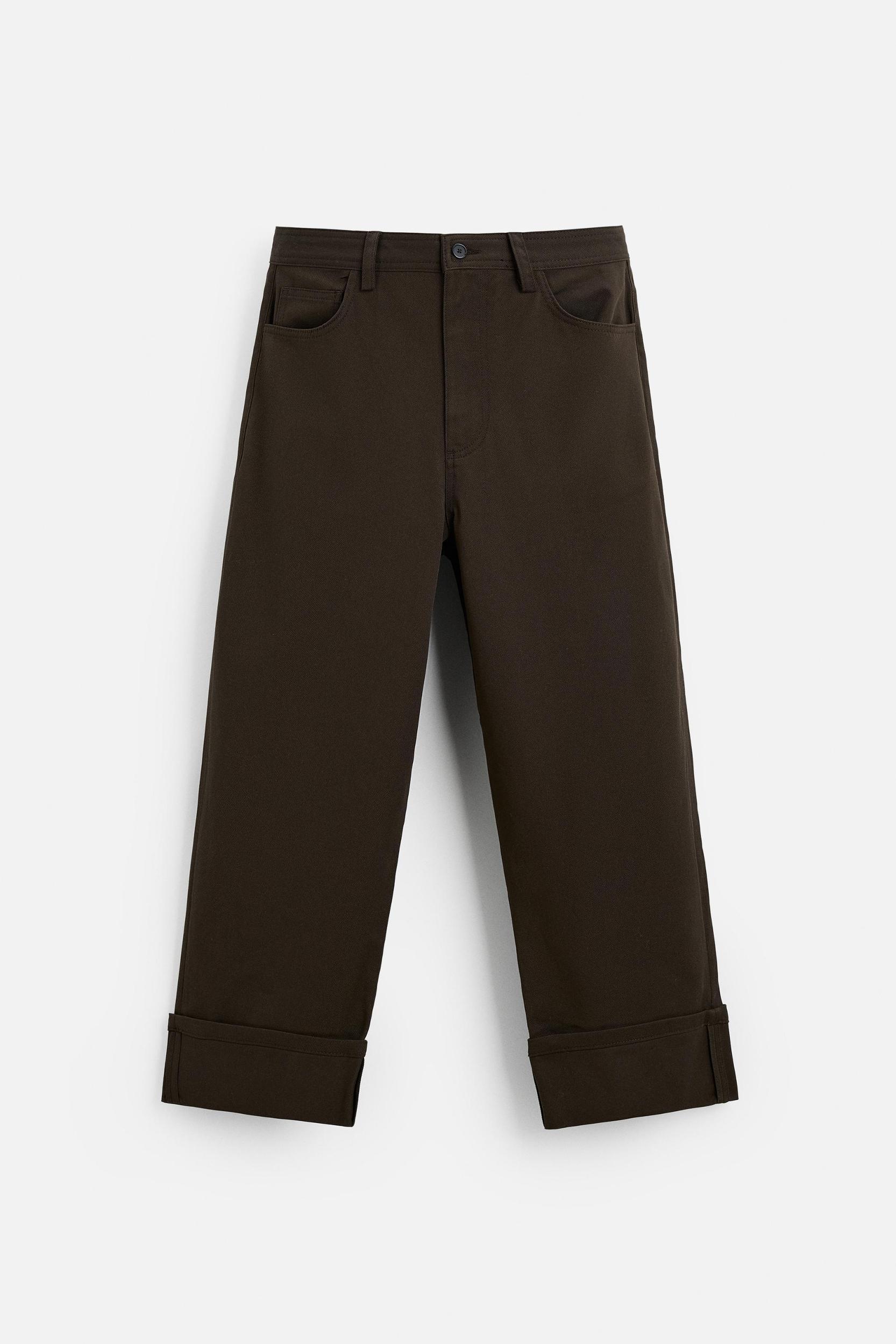 CUFFED HEM PANTS Product Image