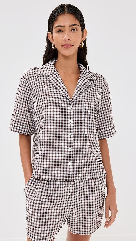 STAUD Gabi Shirt | Shopbop Product Image