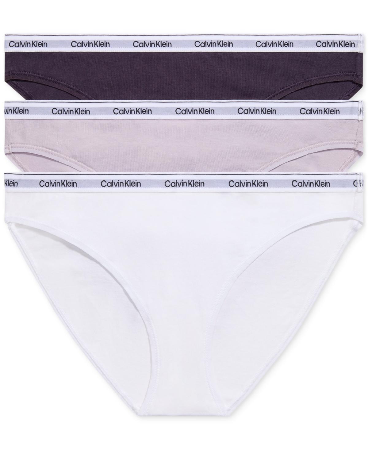 Calvin Klein Women's Modern Logo 3-Pack Bikini - Multi - S Product Image