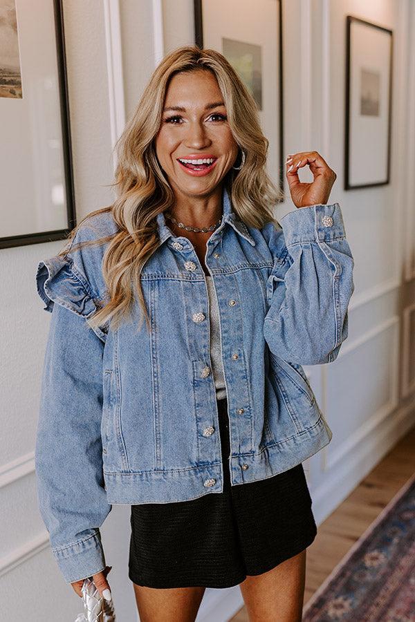 Metropolitan Muse Denim Jacket Product Image