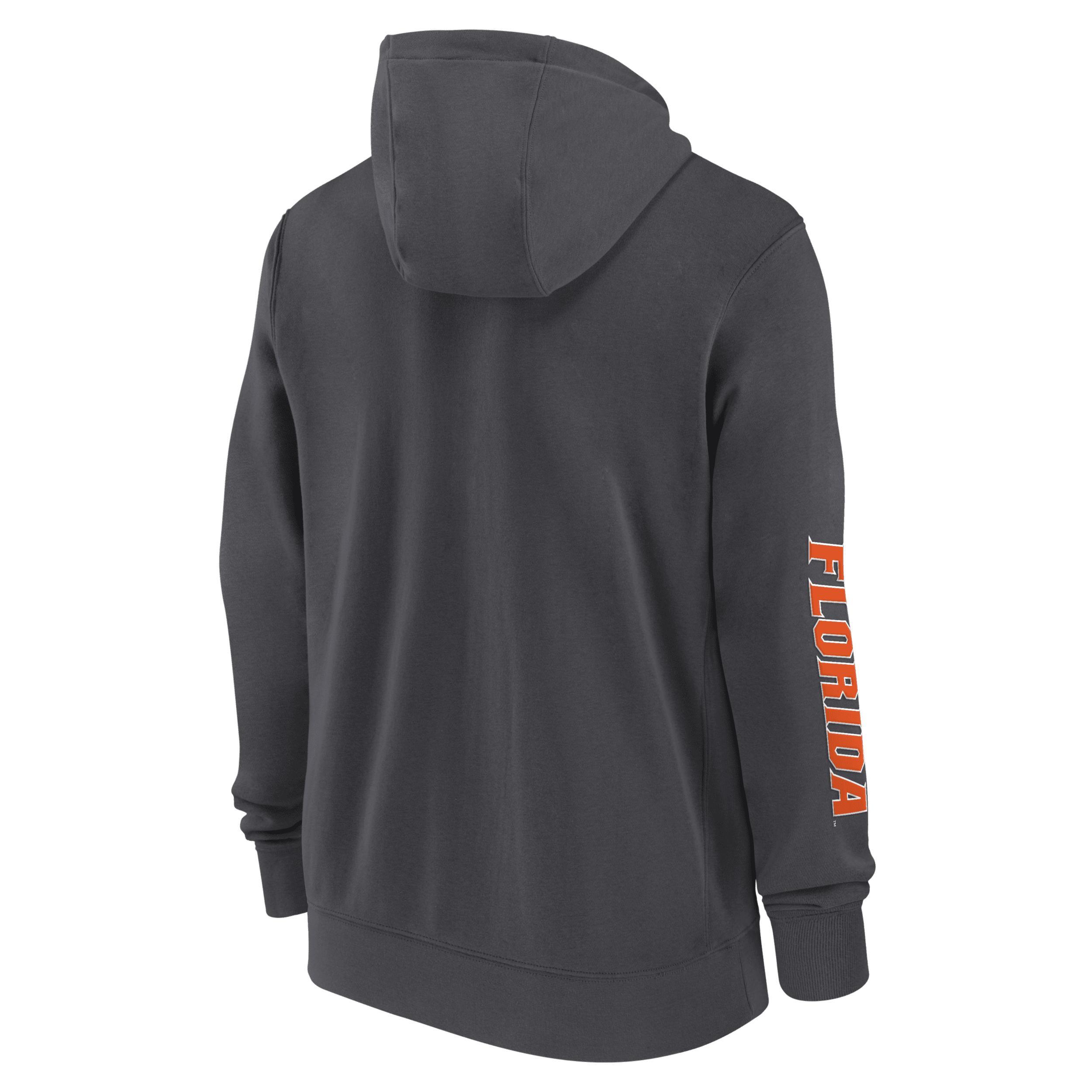 Men's Florida Gators Sideline Team Issue Jordan College Full-Zip Hoodie Product Image