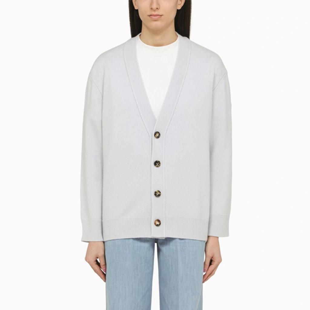 BOTTEGA VENETA Cashmere V-necked Cardigan In Multicolor Product Image