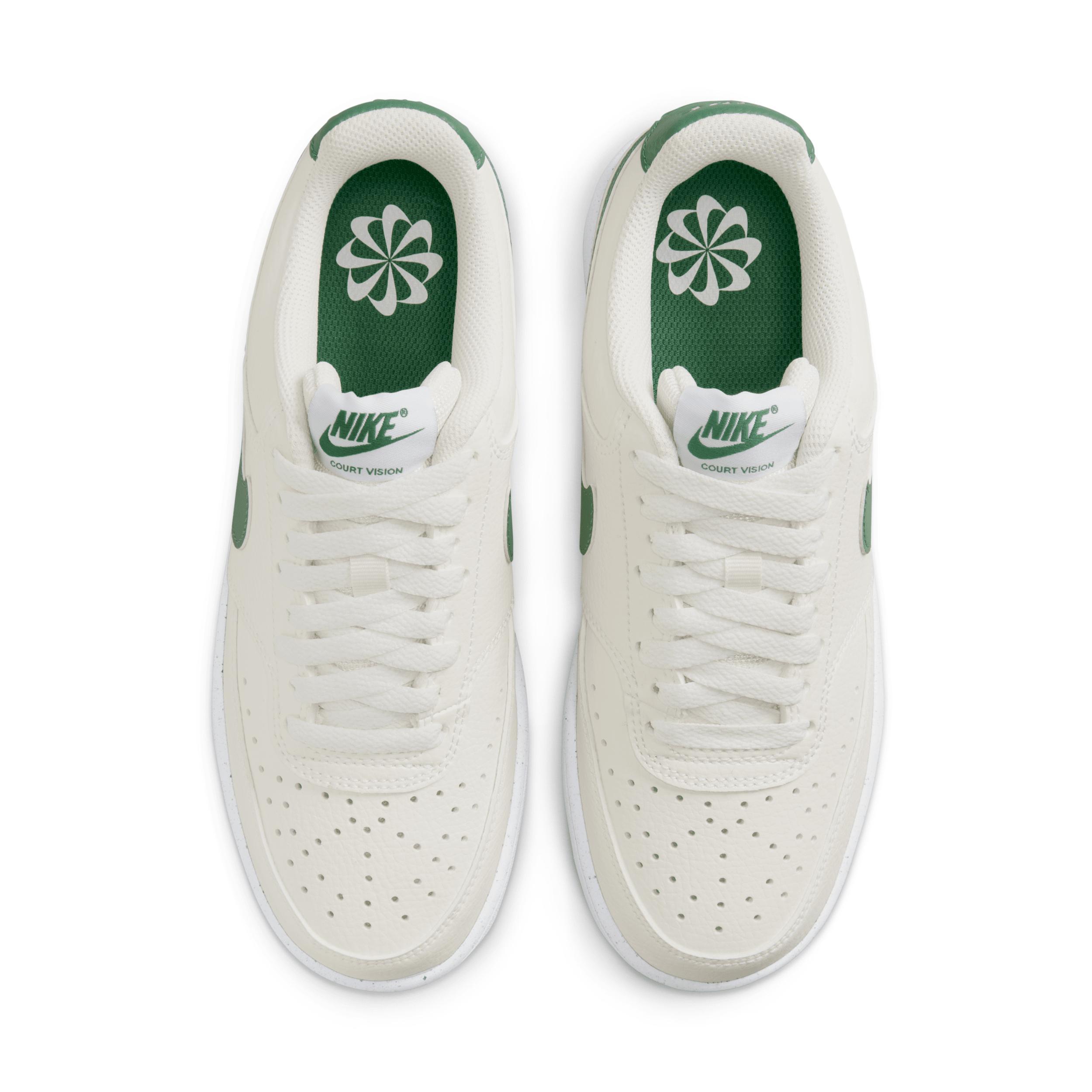 Nike Womens Nike Court Vision Low - Womens Basketball Shoes Sail/White Product Image