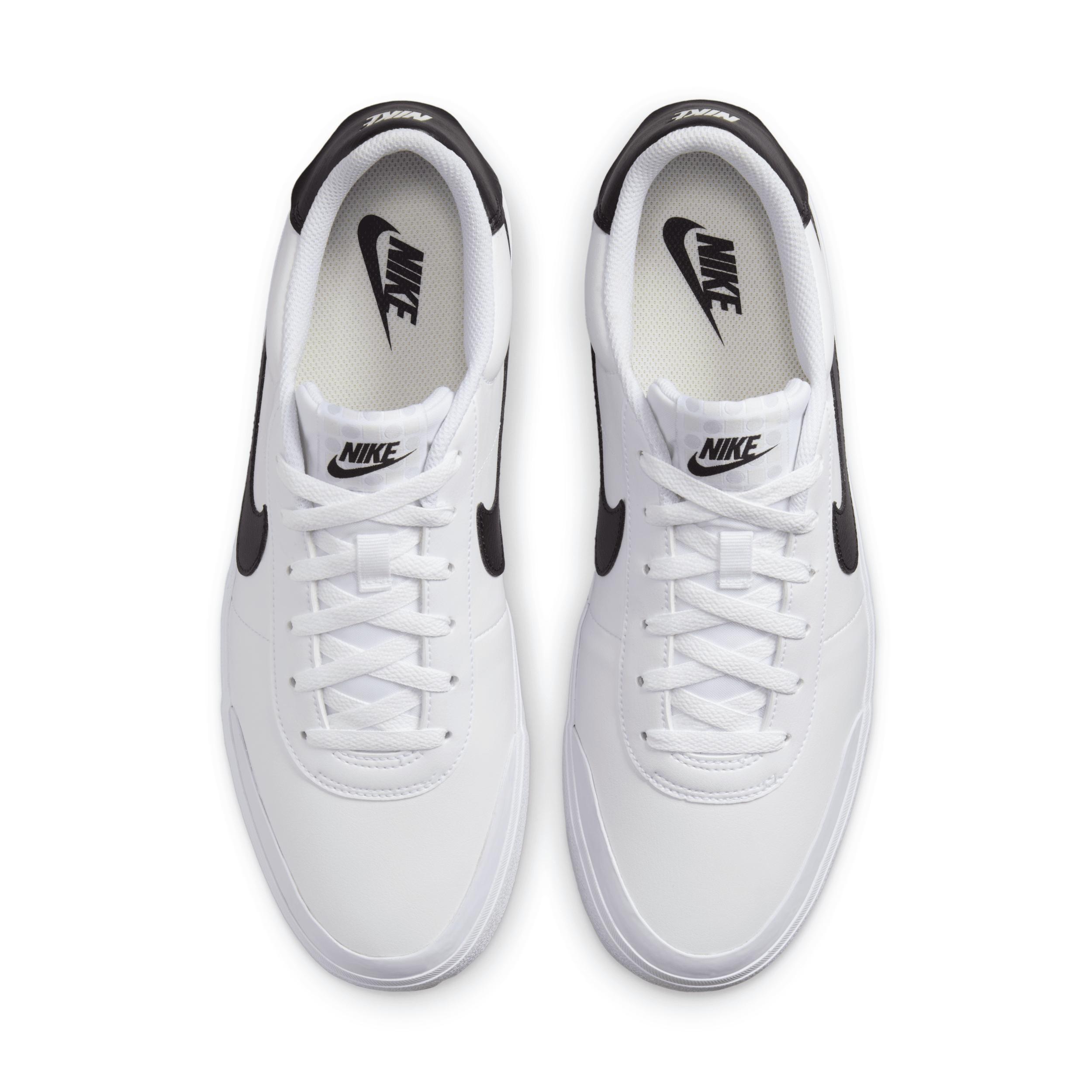 Nike Court Shot Men's Shoes, Size: 7.5, White Black Product Image
