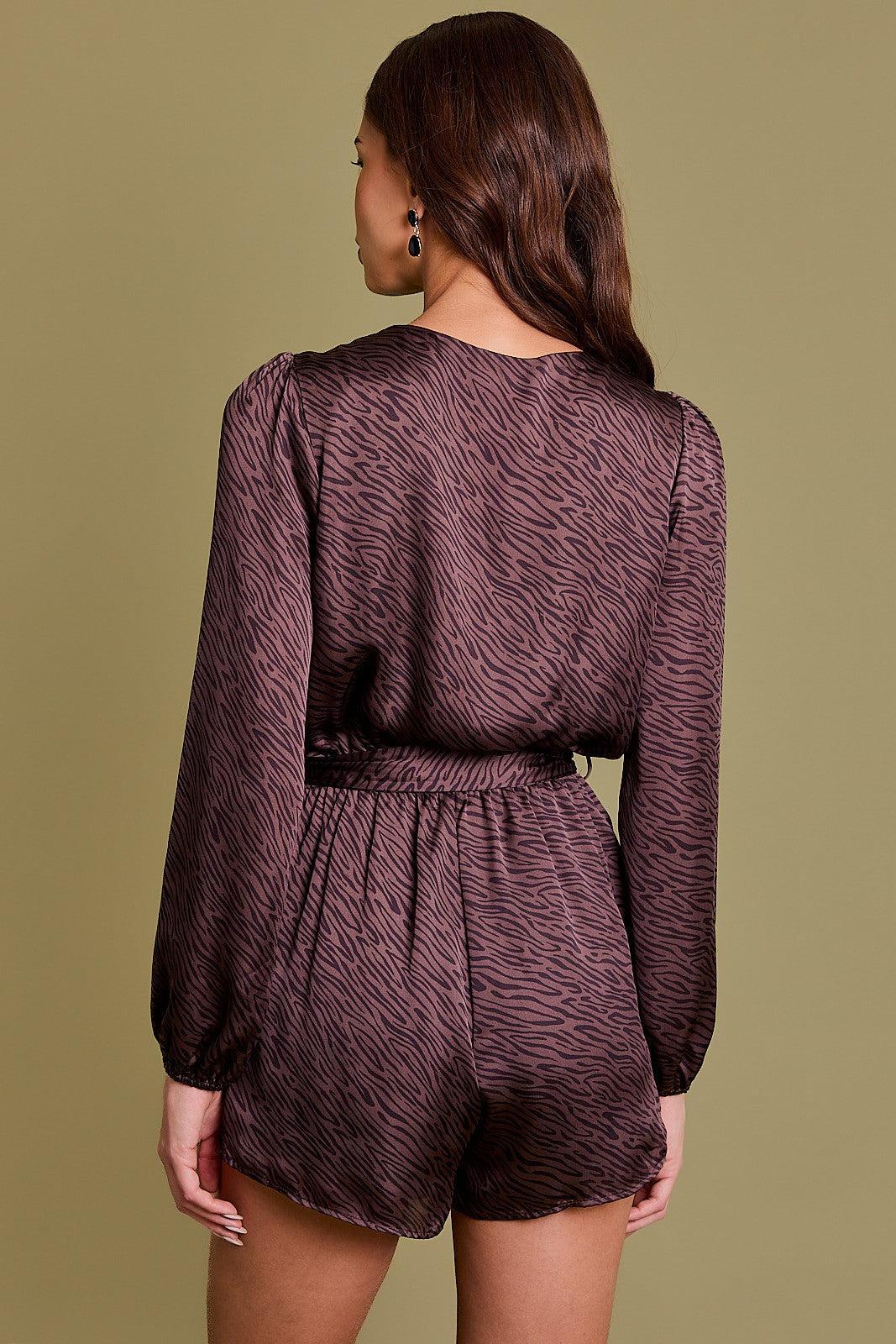 Sassy in Satin romper Product Image