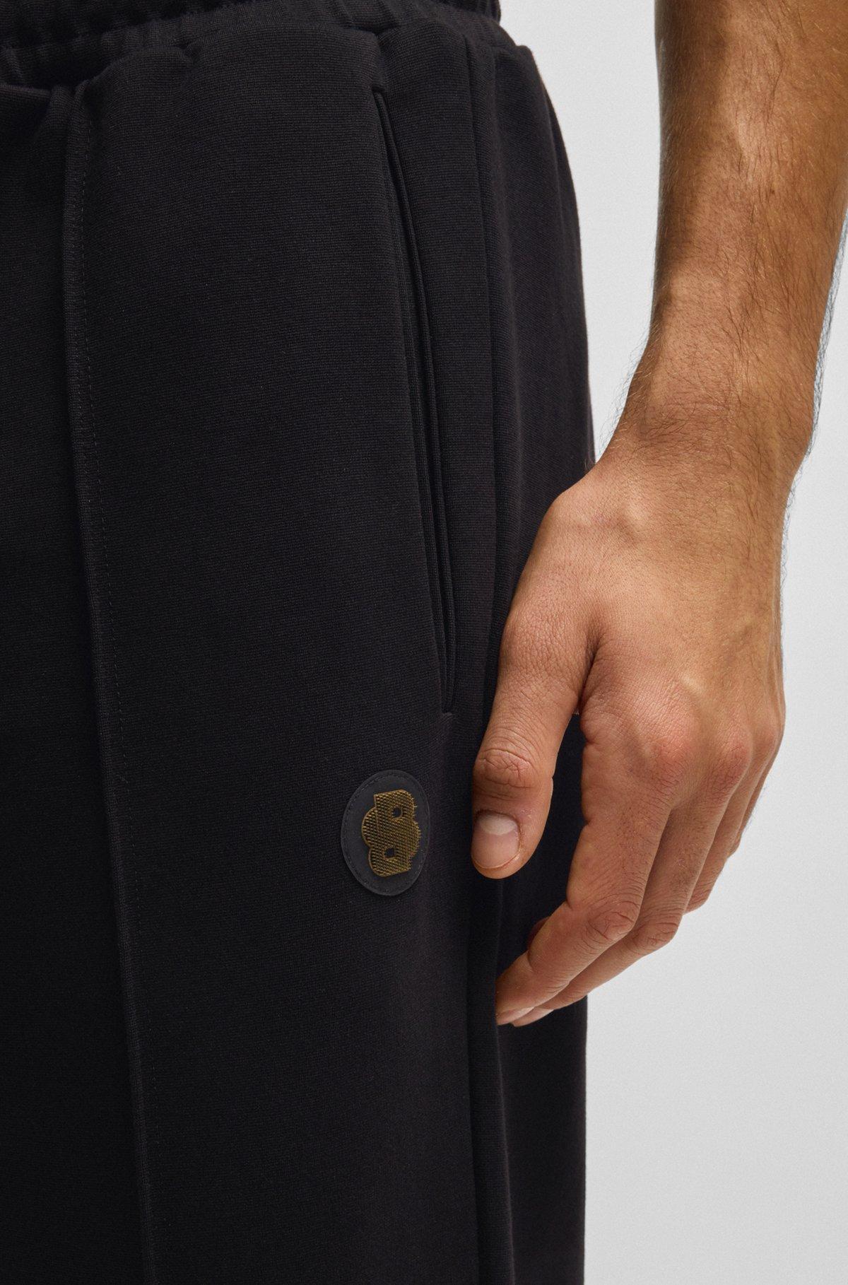 Cotton tracksuit bottoms with Double B monogram Product Image