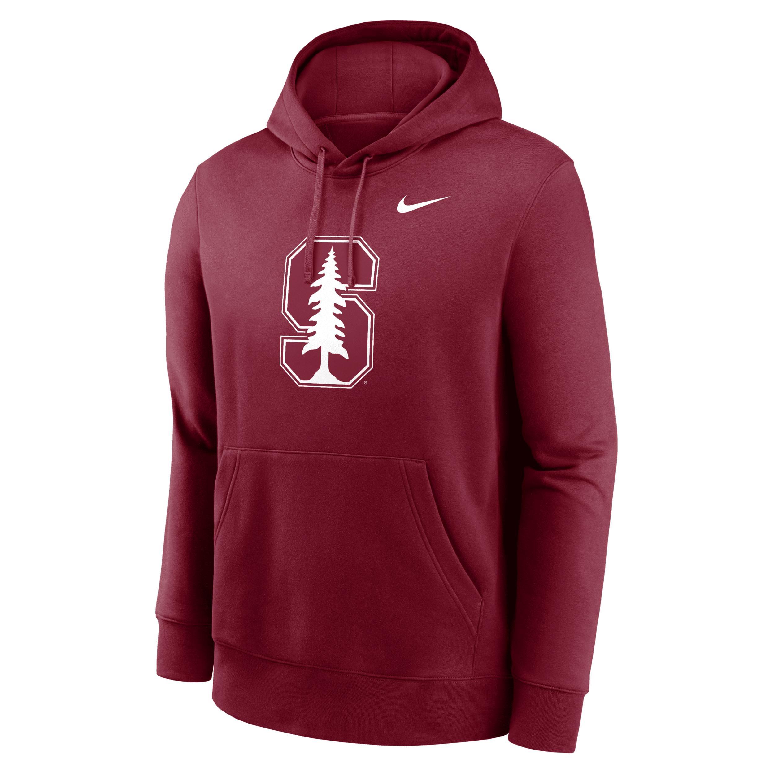 Stanford Cardinal Primetime Evergreen Club Primary Logo Nike Men's College Pullover Hoodie Product Image