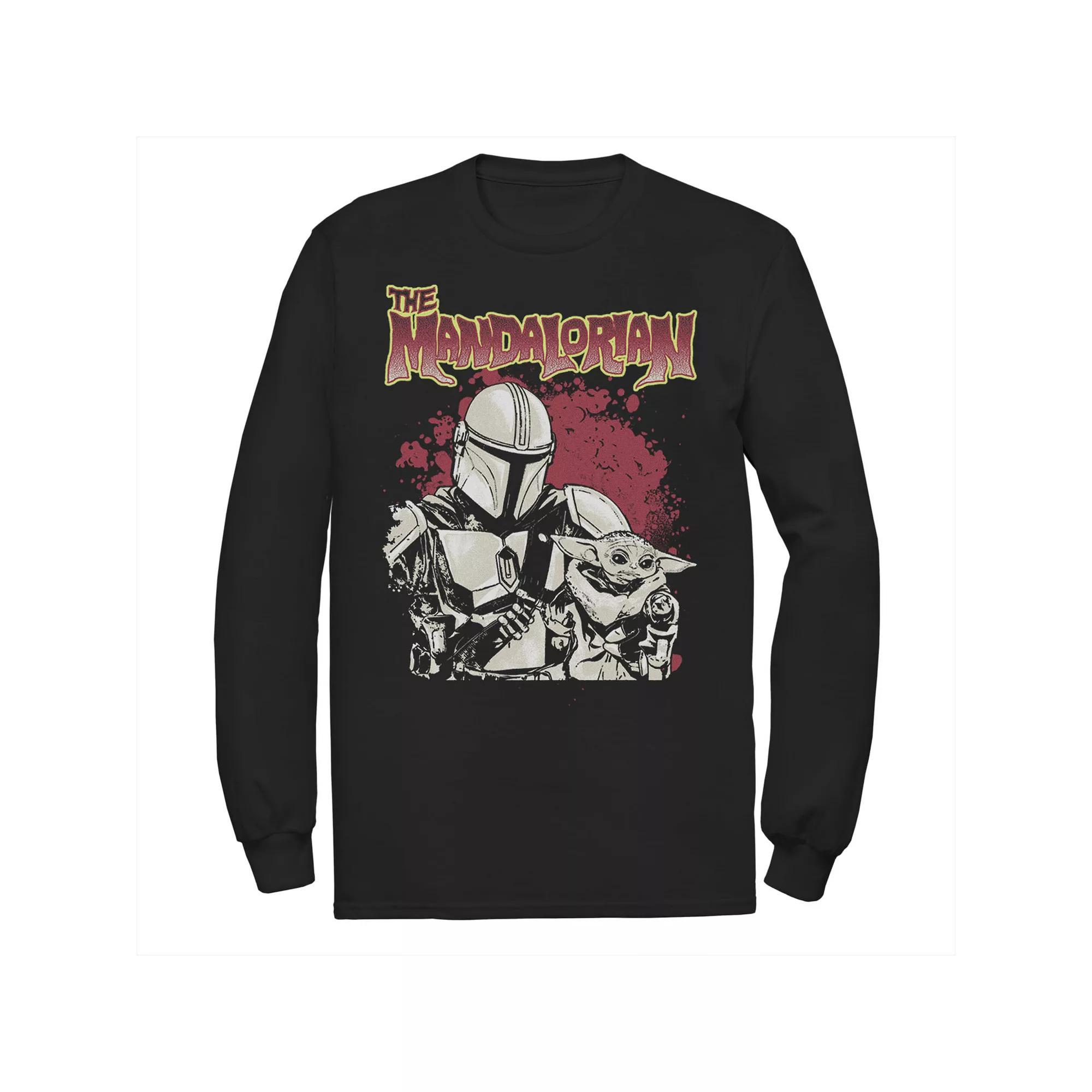 Men's Star Wars Manalorian Nice Pair Tee, Size: Large, Black Product Image