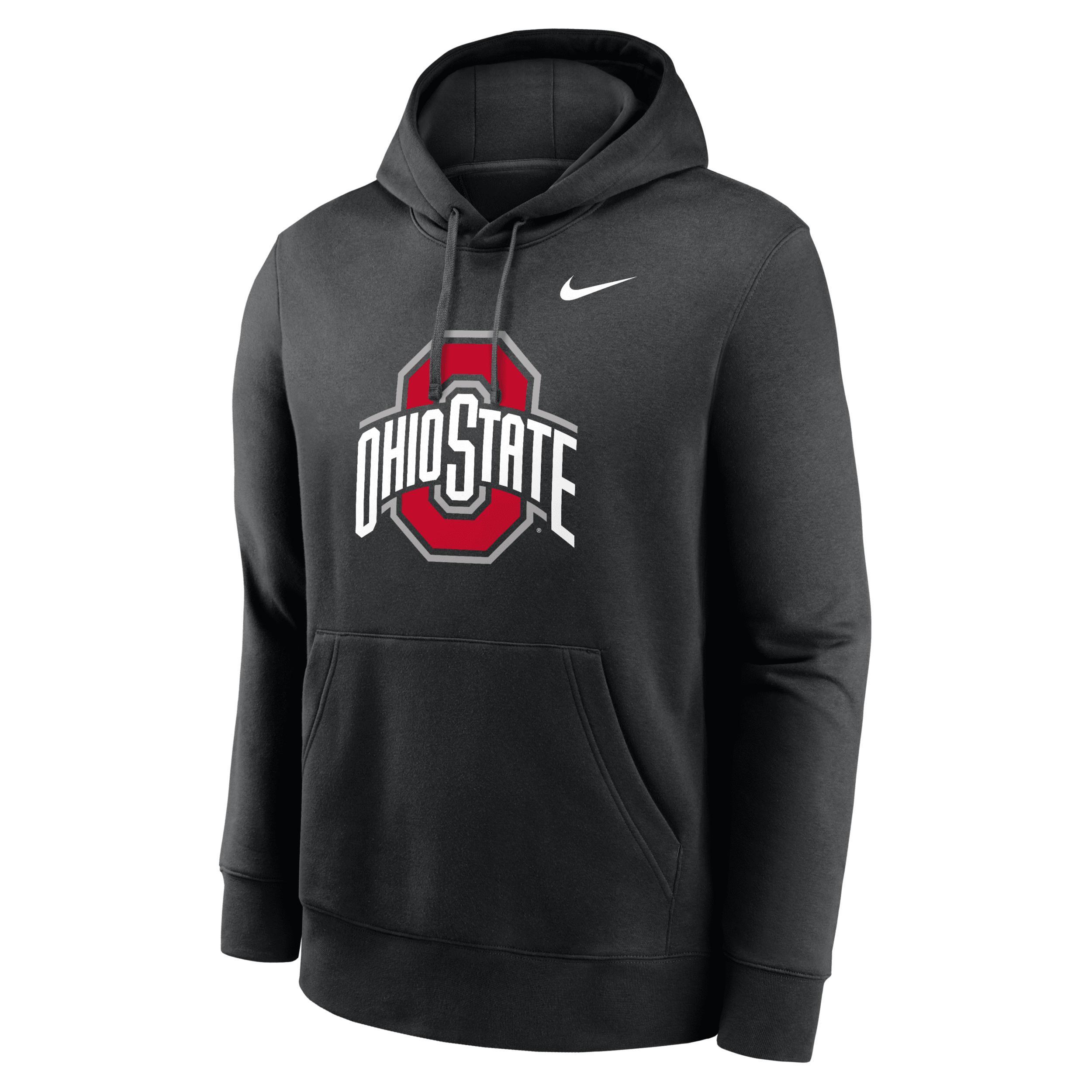 Georgia Bulldogs Primetime Evergreen Club Primary Logo Nike Men's College Pullover Hoodie Product Image