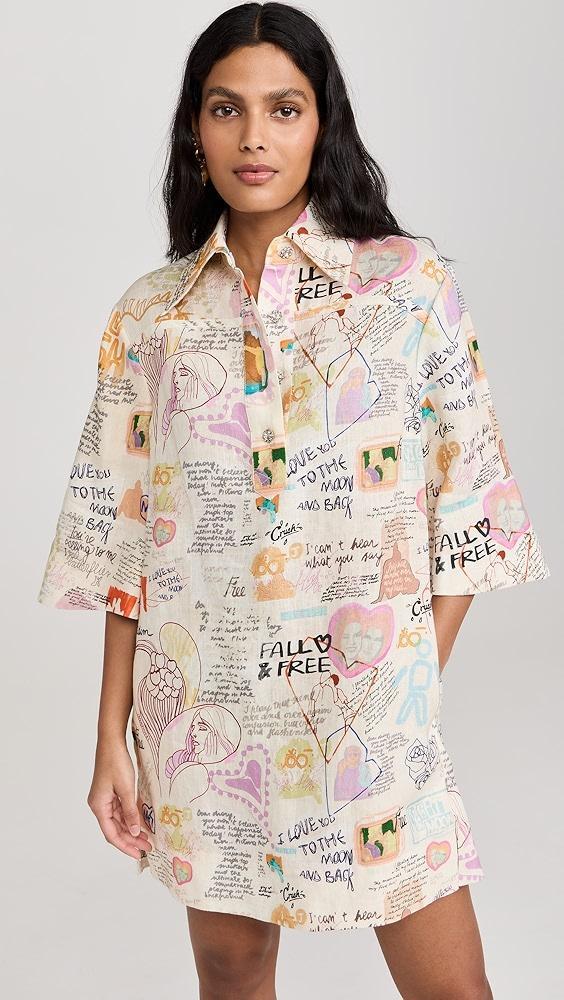 Zimmermann Crush Tunic Dress | Shopbop Product Image