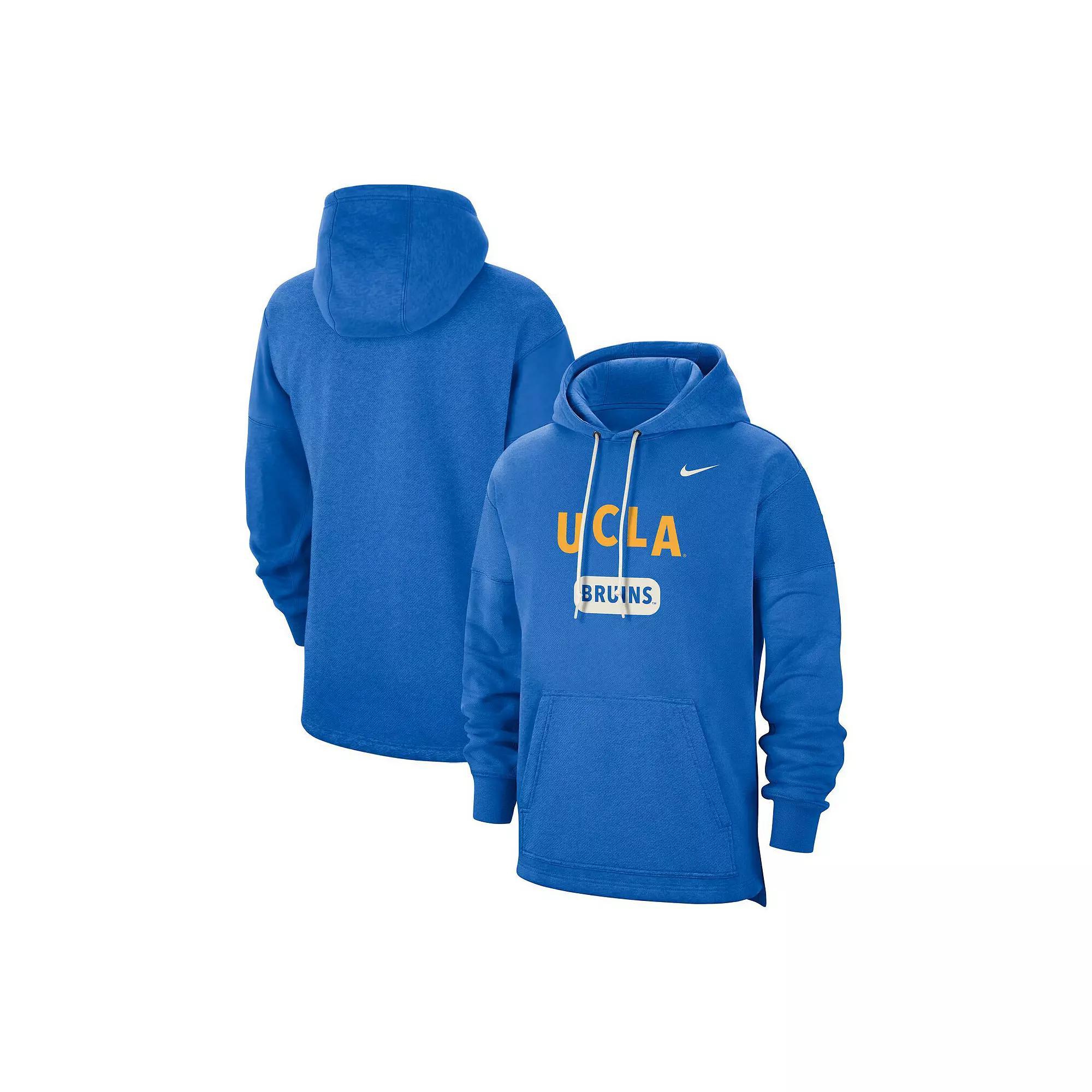 Men's Nike Blue UCLA Bruins Team Arch Fan Pullover Hoodie, Size: 2XL Product Image