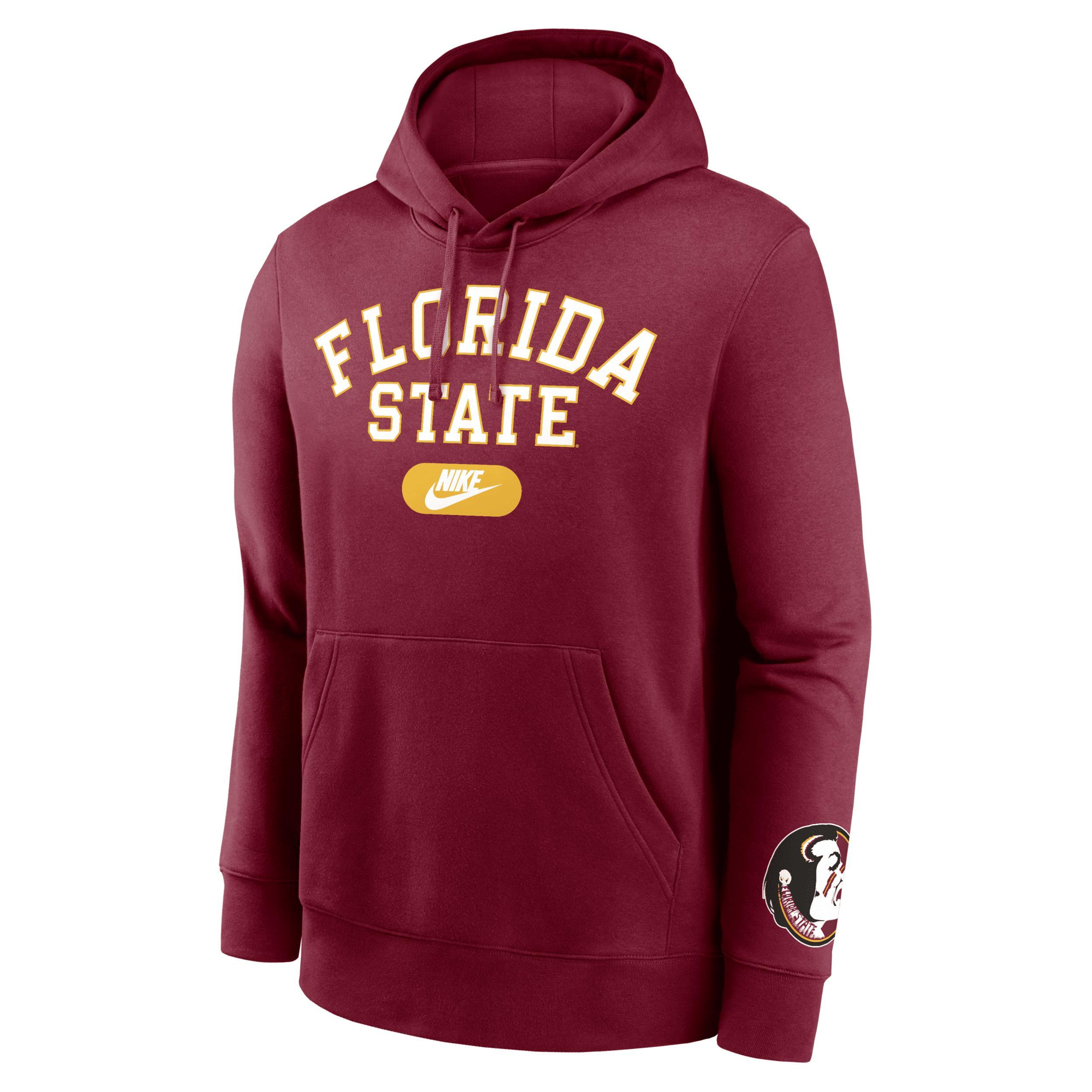 Georgia Bulldogs Primetime Evergreen Club Primary Logo Nike Men's College Pullover Hoodie Product Image