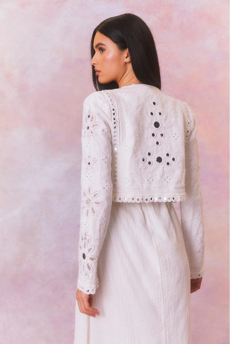 Veranda Artisanal Cropped Jacket Product Image