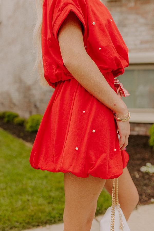 Belle of the Parade High Waist Embellished Mini Skirt Product Image